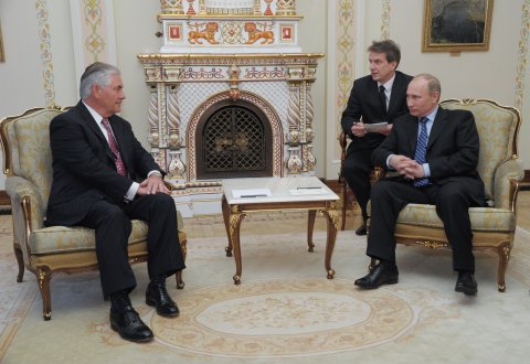 Putin and Tillerson