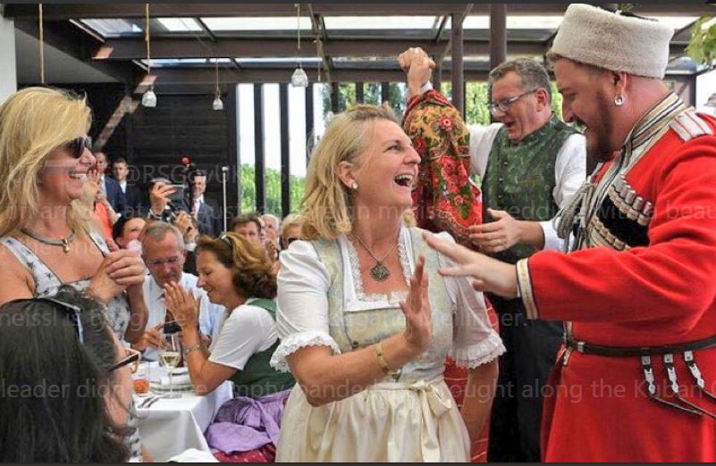 Austria top diplomat enjoys ‘wedding of the&nbsp;century’