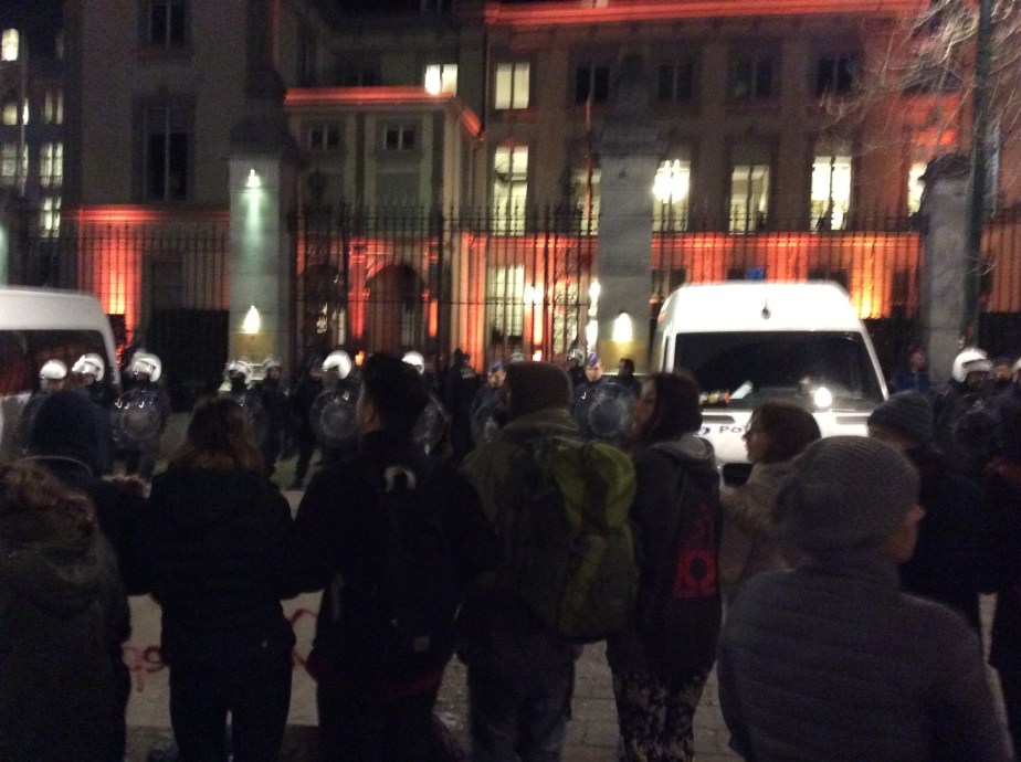 “Back from Davos” event under&nbsp;siege