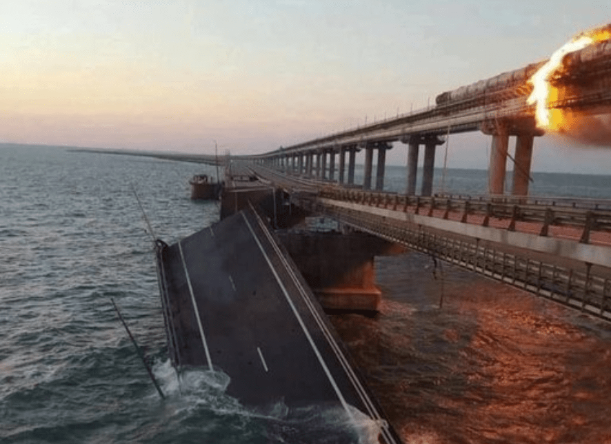 Crimea: Kerch bridge&nbsp;explosion